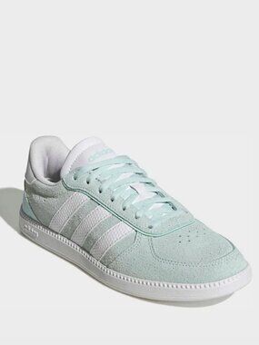 NWT adidas Breaknet Sleek Mint Green Cloud White